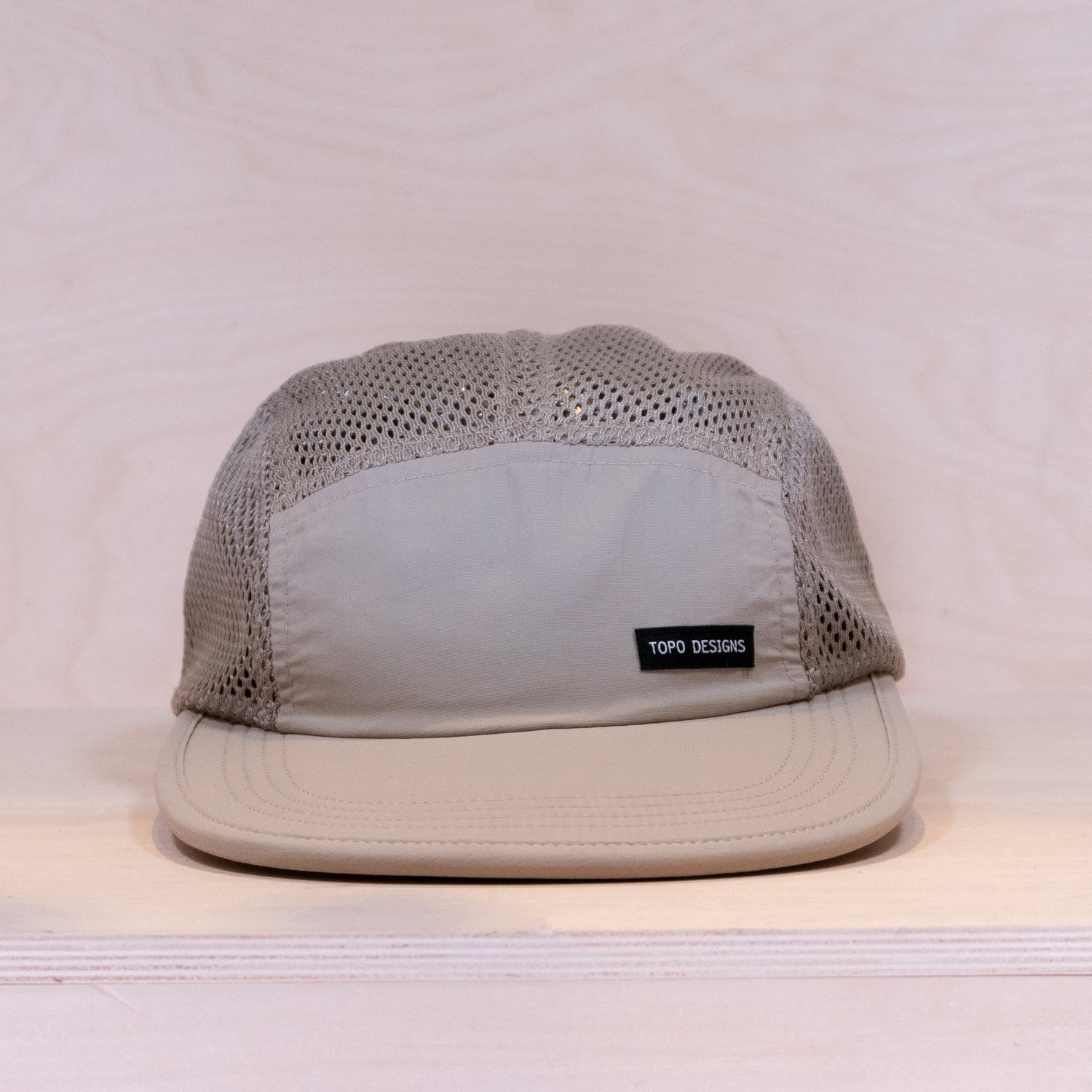 Topo Designs Global Mesh 5-panel Cap Cobblestone