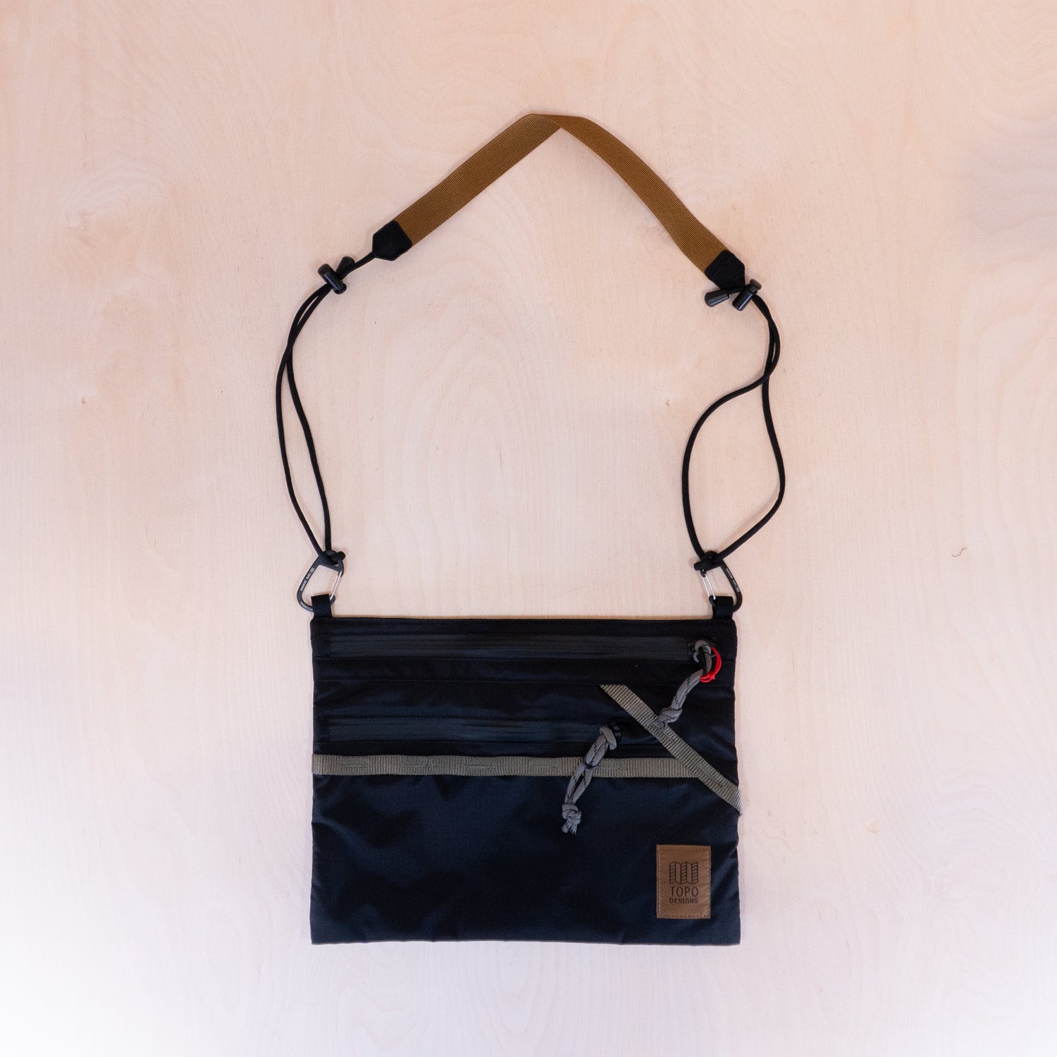 Topo Designs Mountain Accessory Shoulder bag Black/Neutral