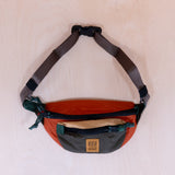 Topo Designs Mountain Waist Pack Woodland/Terracotta