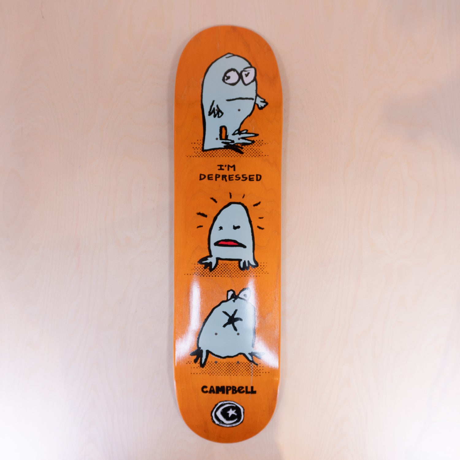Foundation Aidan Campbell Depressed 8.0 Skatedeck