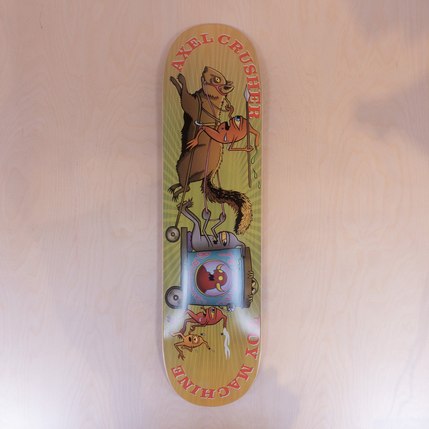 Toy Machine Axel Cruysberghs Tallyho 8.0 Skatedeck