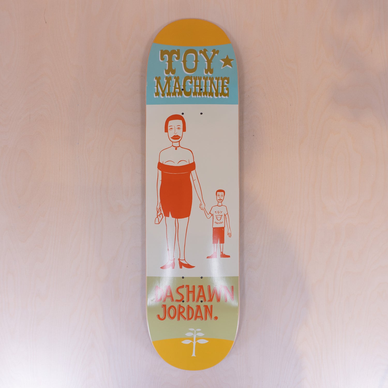 Toy Machine Dashawn Jordan Kilgallen 8.25 Skatedeck