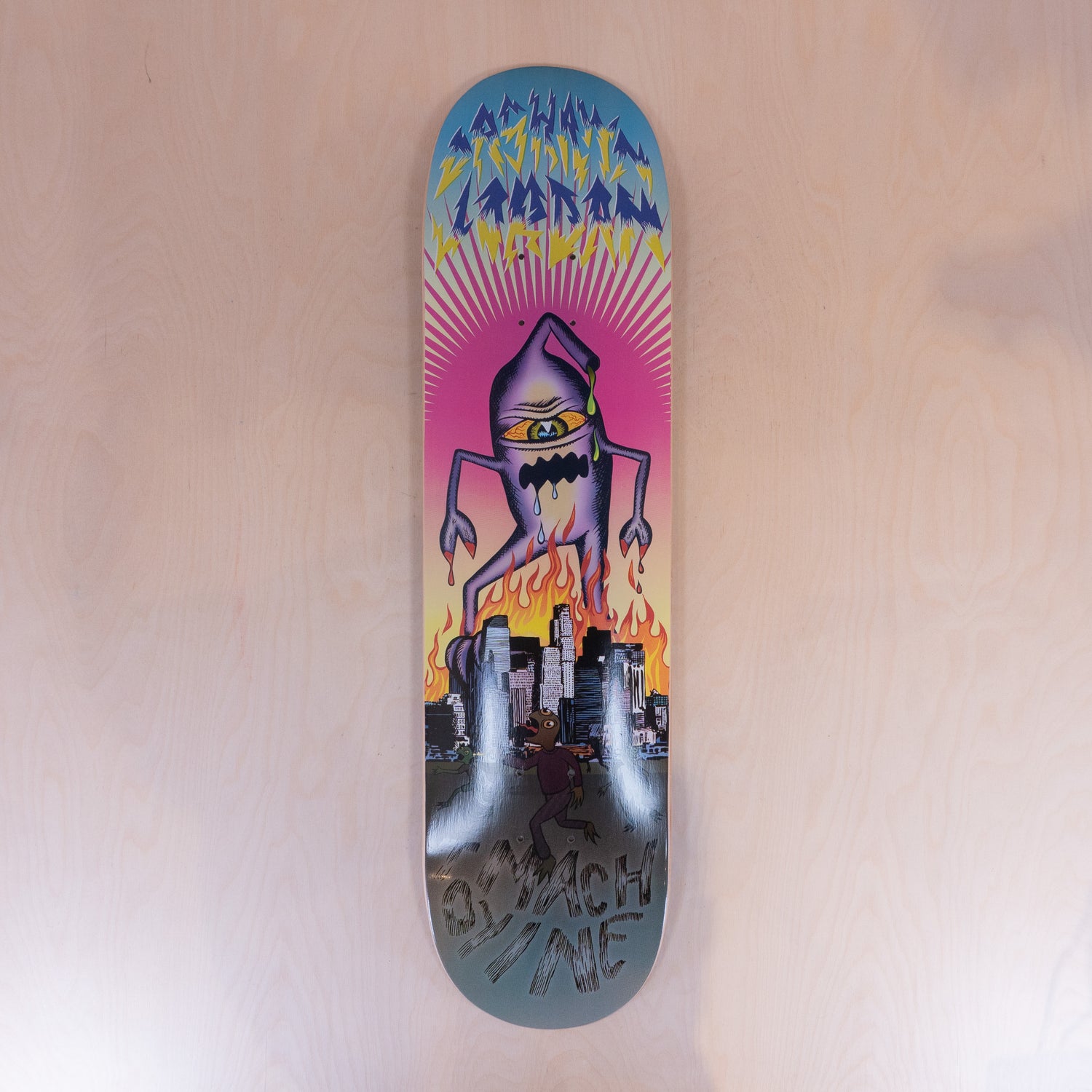 Toy Machine Deshawn Jordan Sect vs La 8.0 Skatedeck