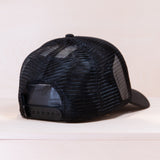 Vans Checkers Curved Bill Trucker Cap Black