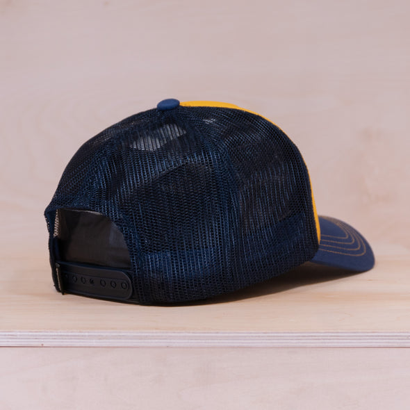 Von Dutch Logo Trucker Orange/Navy