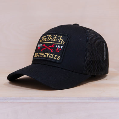 Von Dutch Motorcycles Trucker Black