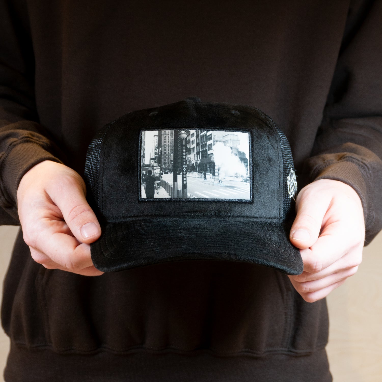 Ca'put New York Velvet Cap Black