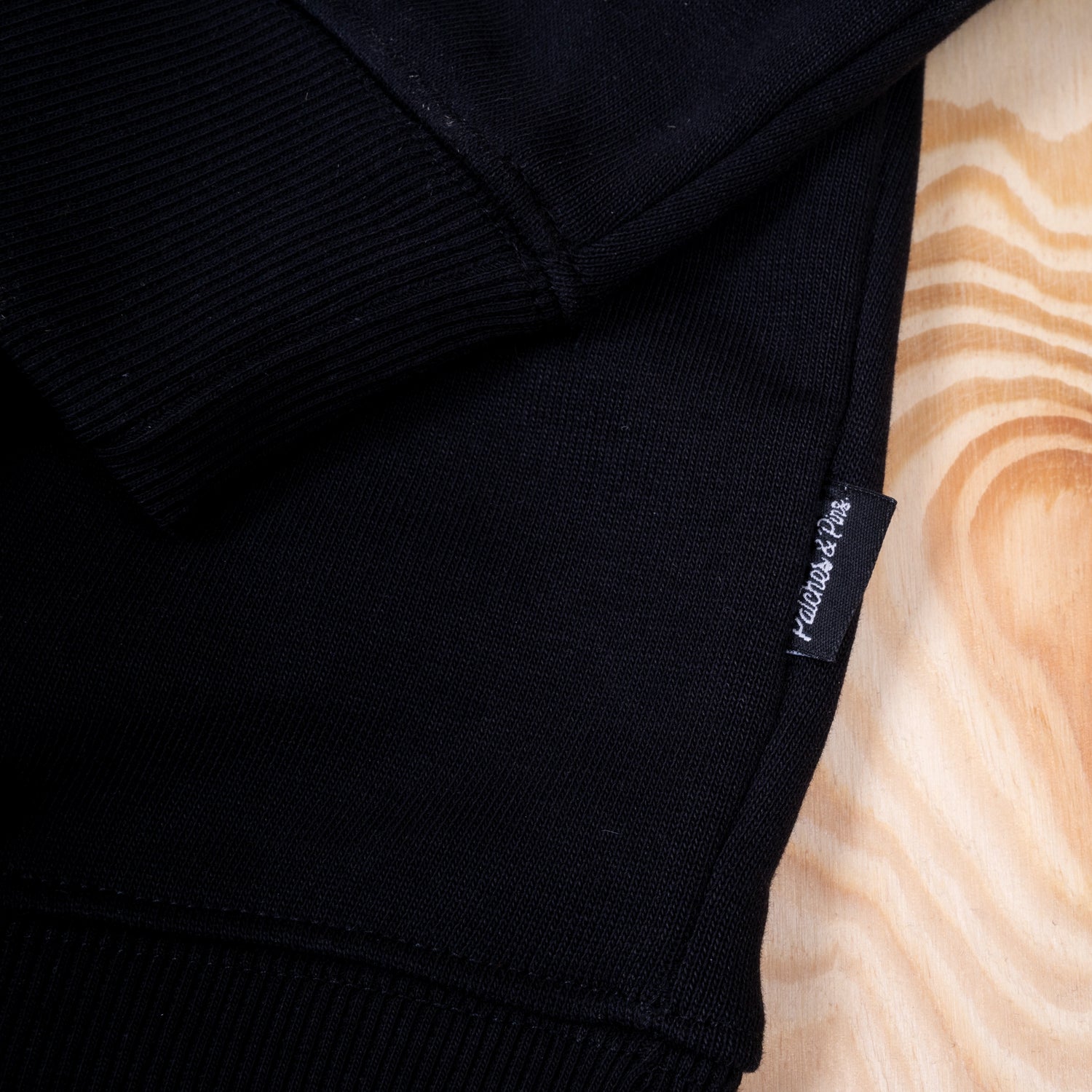 patches Blank Canvas Hood Black