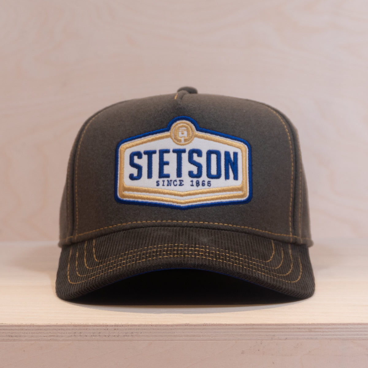 Stetson Piston Wool B-Frame Cap Olive