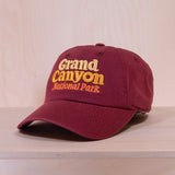 American Needle Dad Cap Grand Canyon Maroon