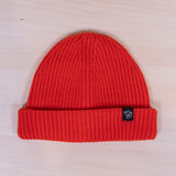 Appertiff Recycled Knuckle Beanie Fire Red
