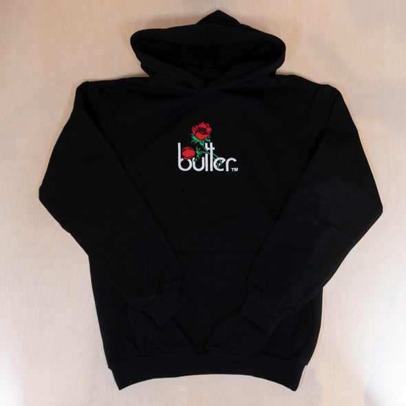 Butter Goods Windflowers Pullover Hood Black