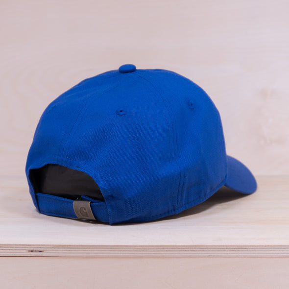 Carhartt WIP Canvas Script Cap Lazurite/White