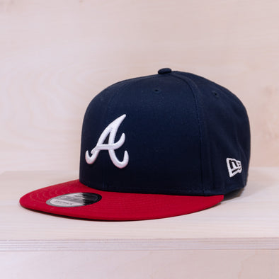 New Era 9FIFTY MLB Atlanta Braves Cap Navy