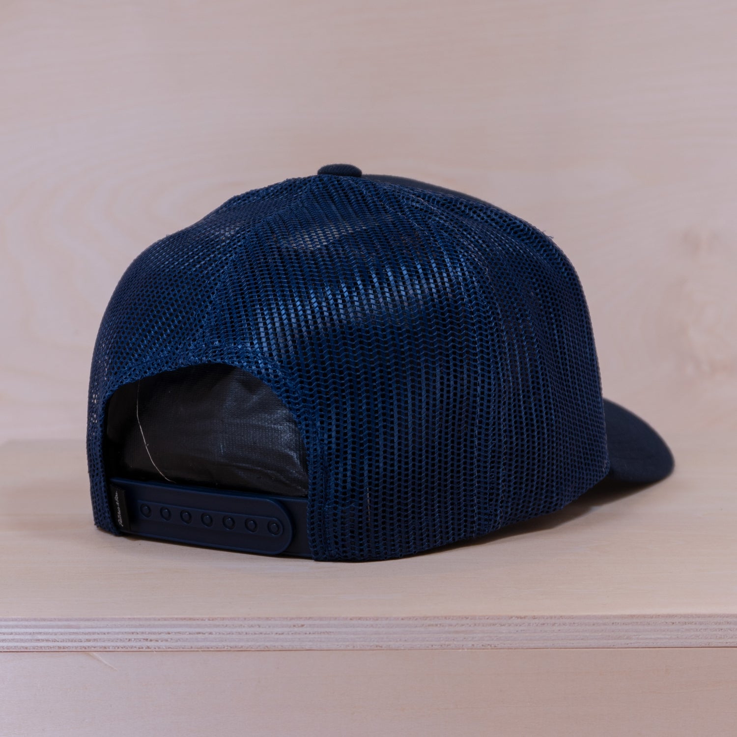 P&P Blank Hooked Trucker Cap Navy