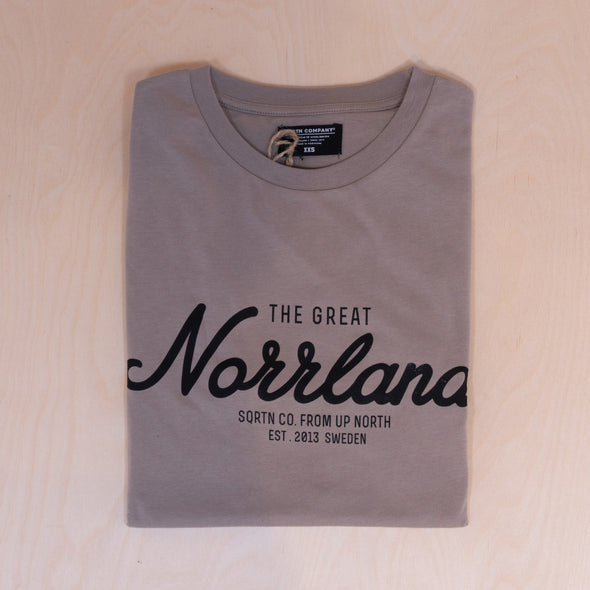 Sqrtn Great Norrland T-shirt Cinder Grey