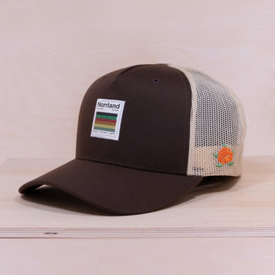 Sqrtn Norrlaroid Trucker Cap Brown