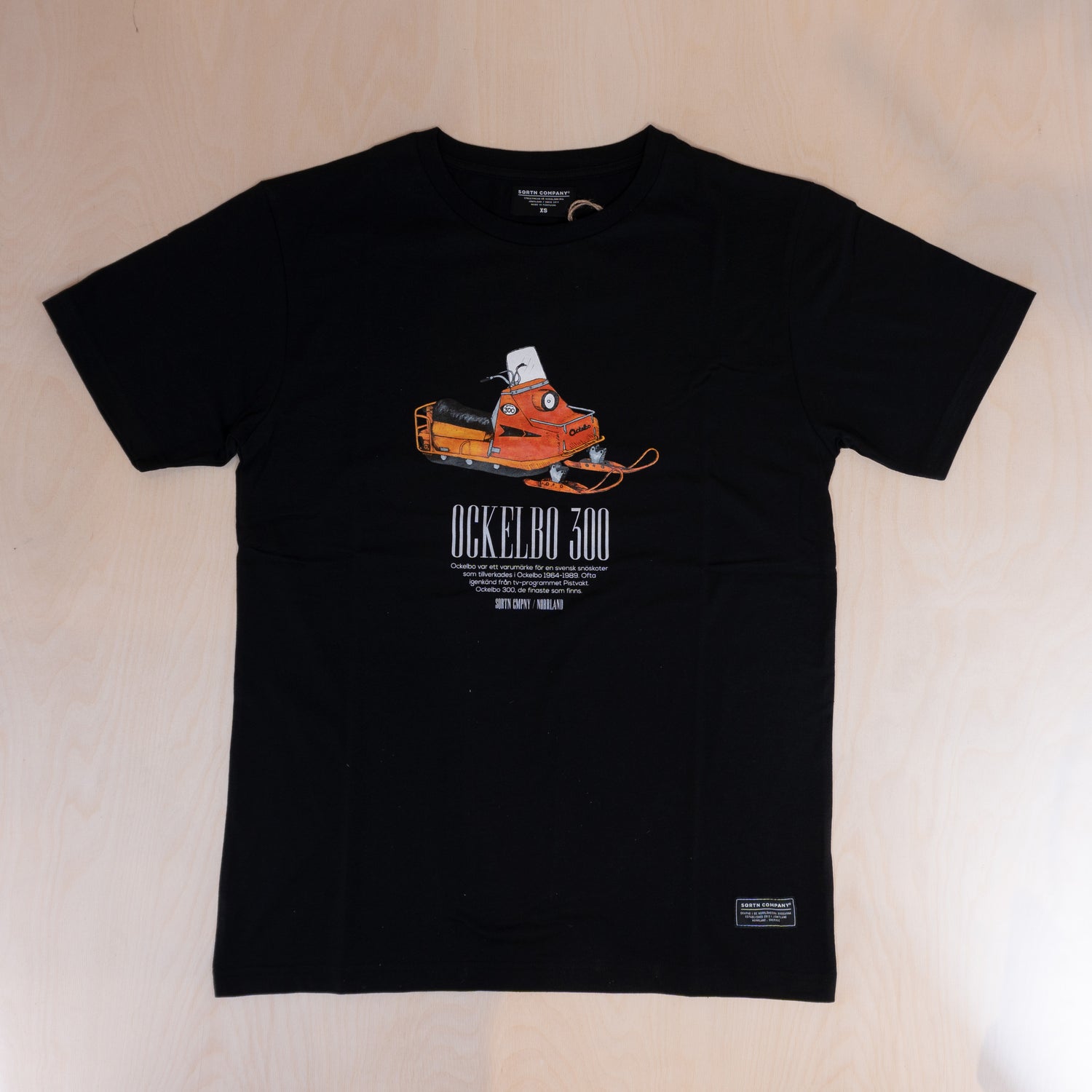 Sqrtn Ockelbo T-shirt Black