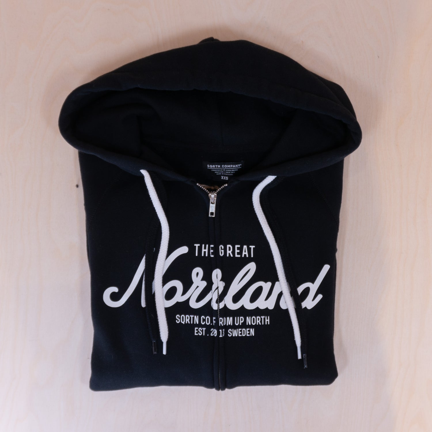 Sqrtn TGN Zip-Hood Black