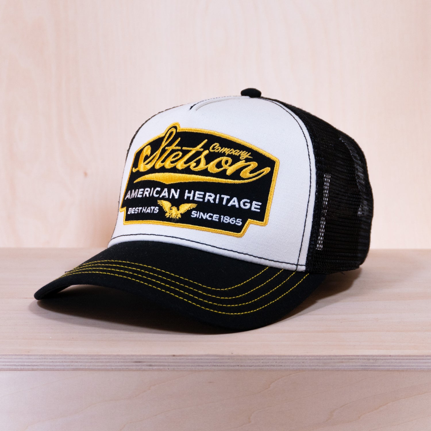 Stetson Trucker Cap American Heritage Black