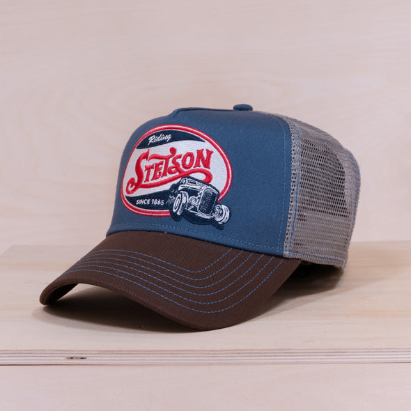 Stetson Riding Hot Rod Trucker Blue/Brown