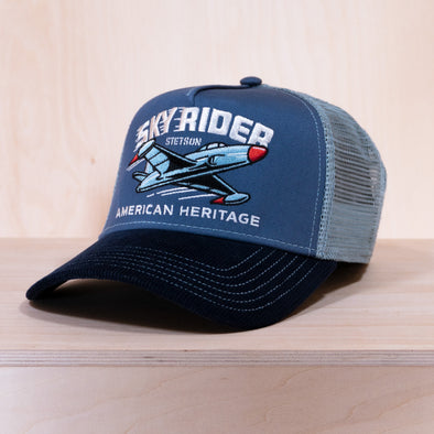 Stetson Trucker Cap Sky Rider Sky Blue