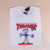 Thrasher Kid Cover T-shirt White
