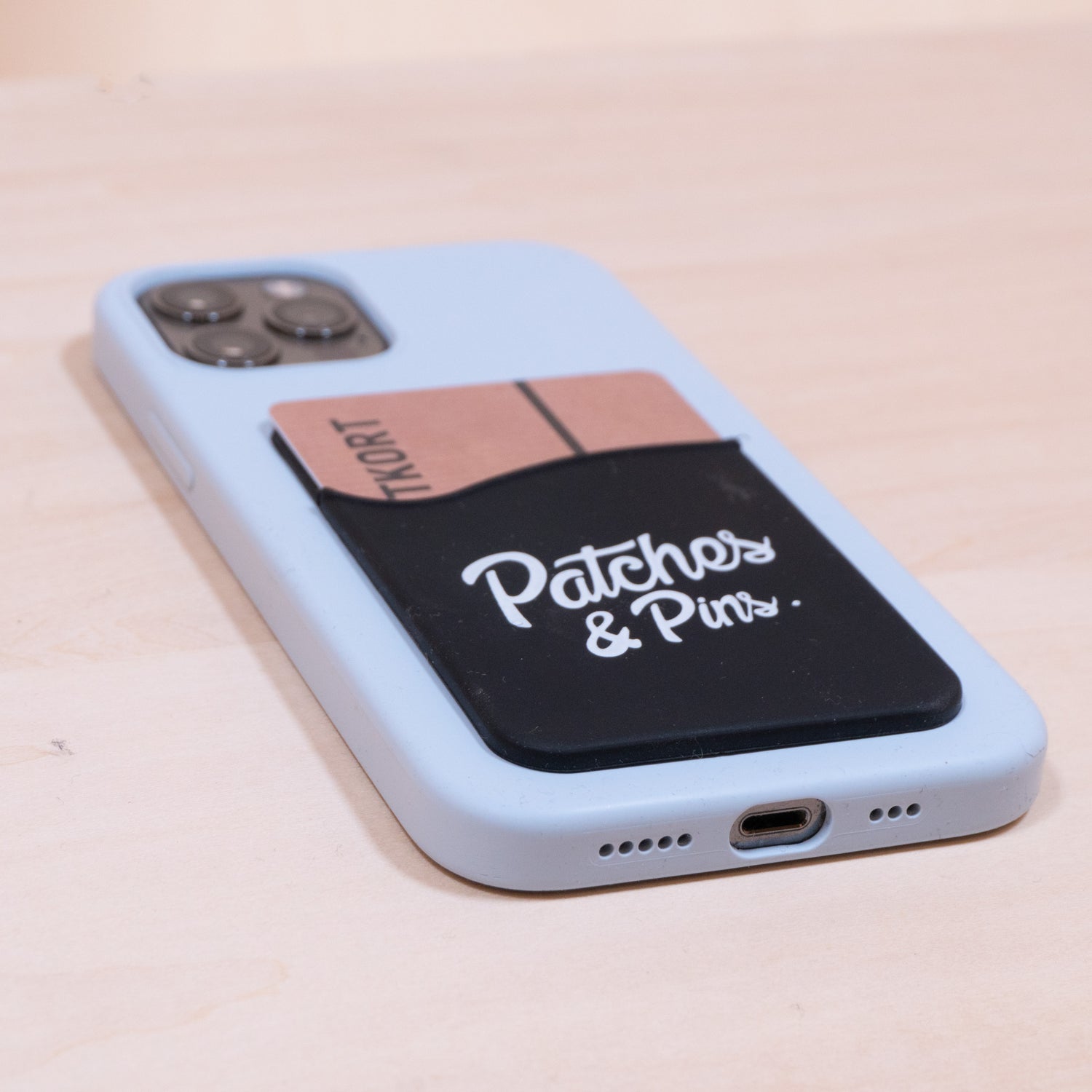 Patches & Pins Korthållare Black