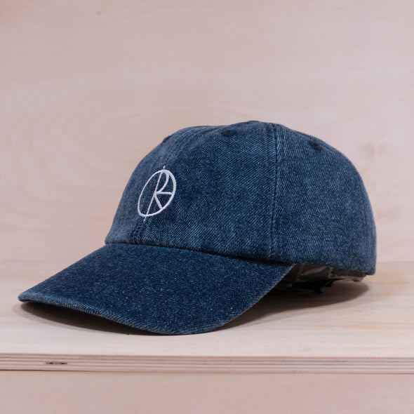 Polar Skate Co. Denim Cap Dark Blue