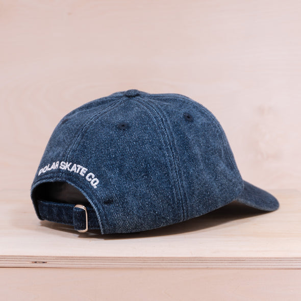 Polar Skate Co. Denim Cap Dark Blue